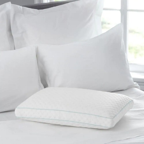 a set of sleeping pillows in standard sizes
