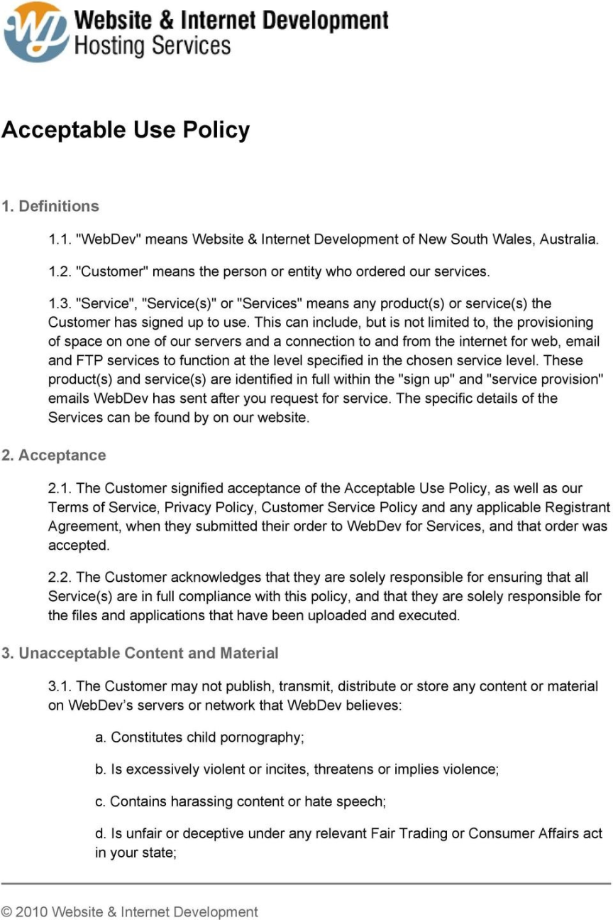 Acceptable Use Policy Pdf regarding Public Wifi Acceptable Use