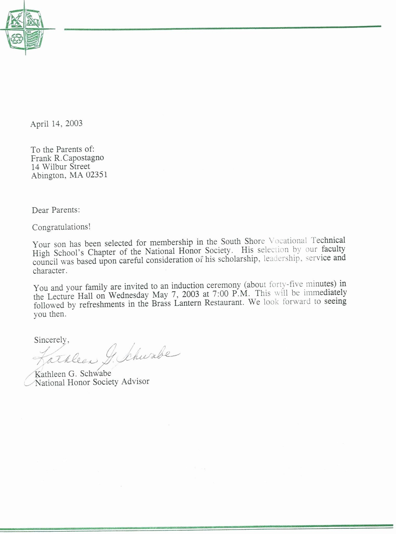 Nhs Letter Of Recommendation Template Best Of  National Junior