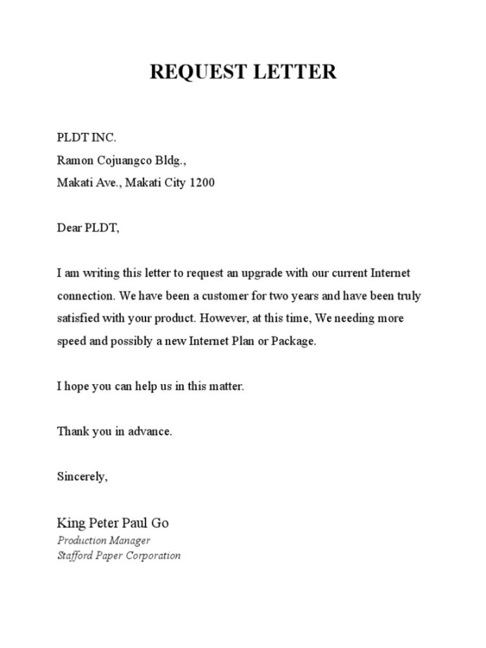 Request Letter  PDF