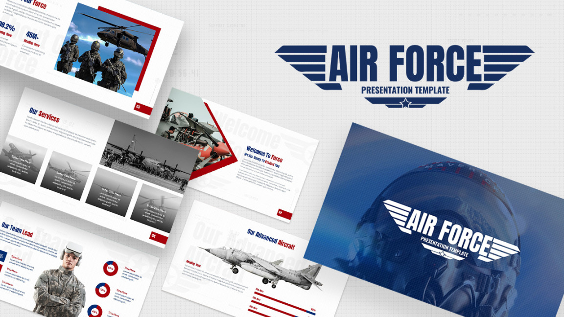 Free Air Force Presentation Template - SlideBazaar