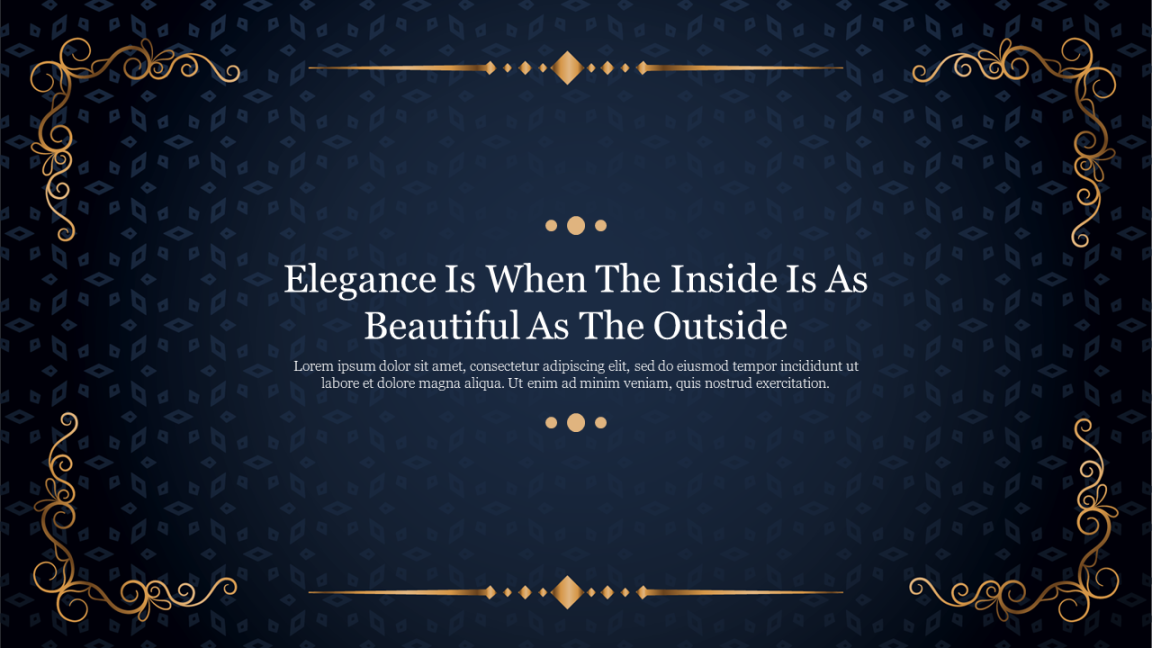 Free Elegant PPT Templates Presentation and Google Slides