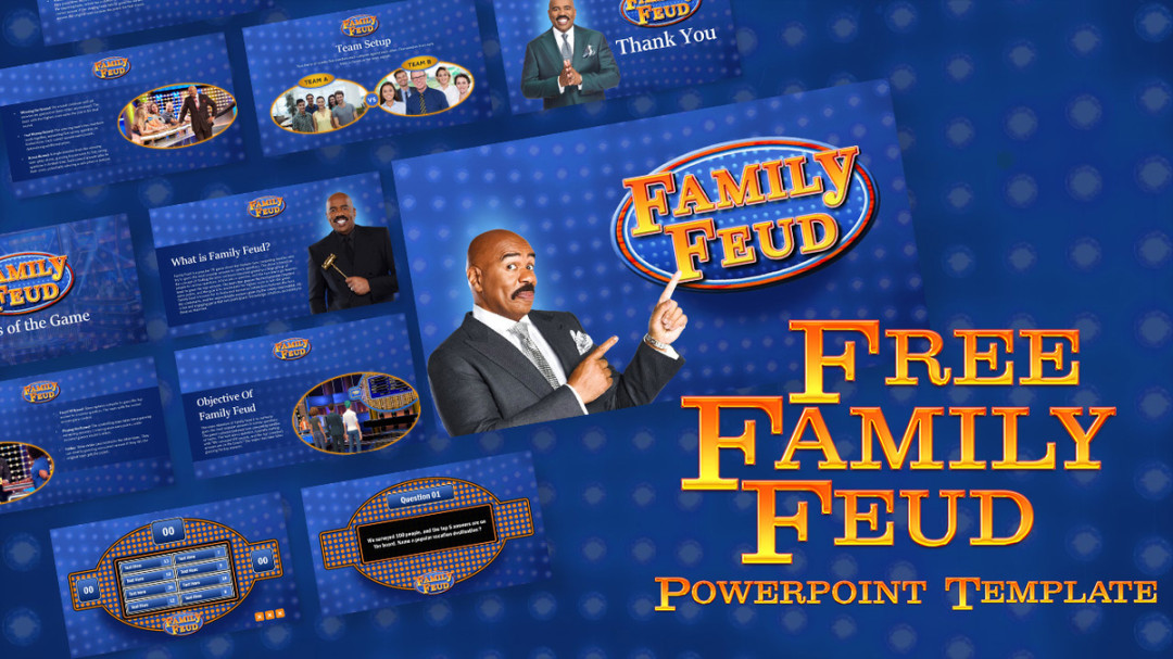 Free Family Feud PowerPoint Template