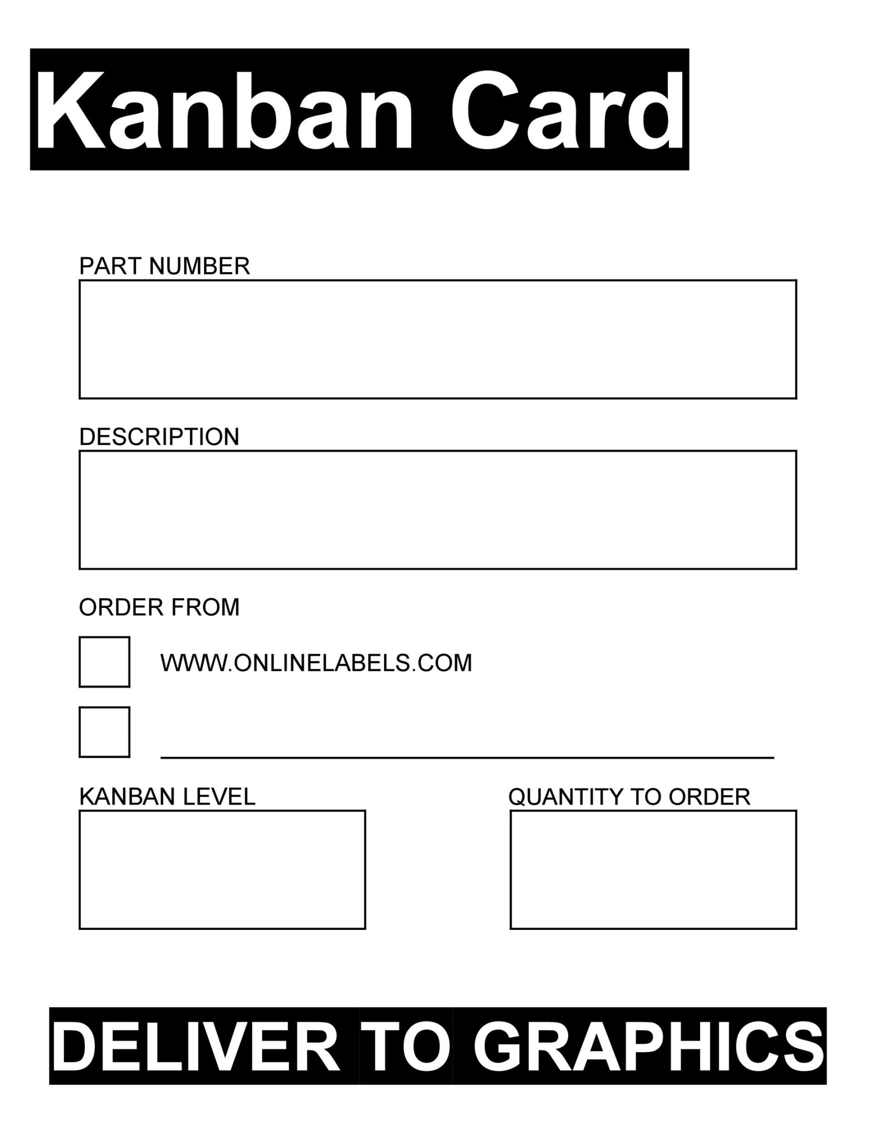 Printable Kanban Card Templates (& How to use them) ᐅ TemplateLab