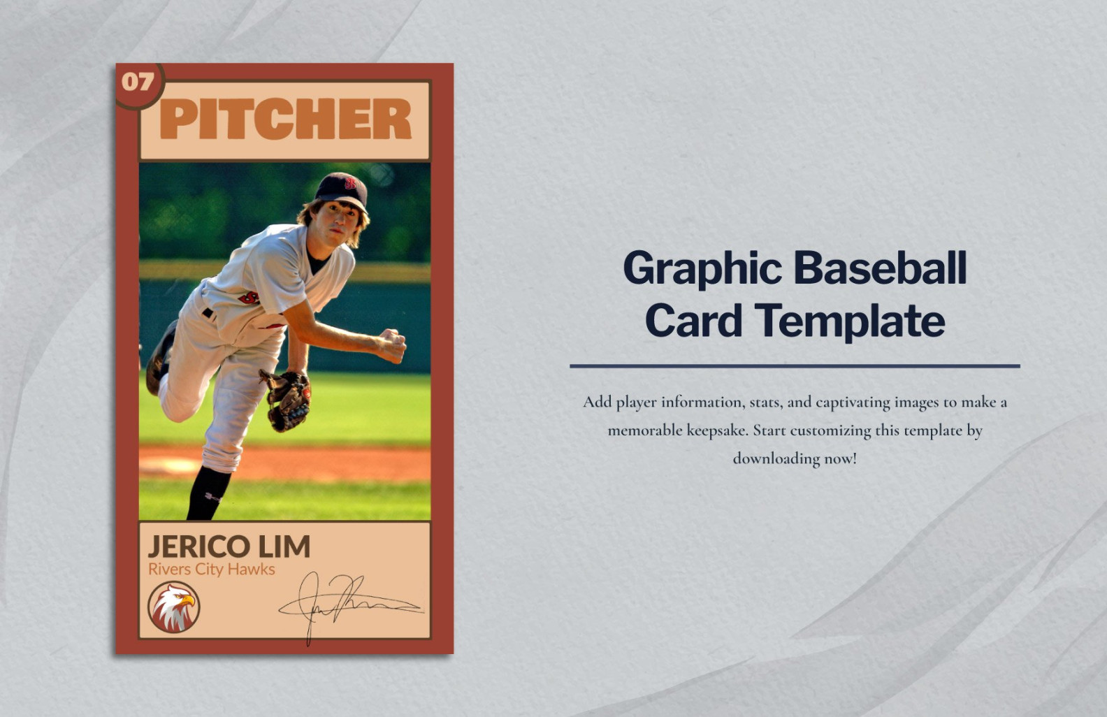 Sports Card Templates in Word - FREE Download  Template