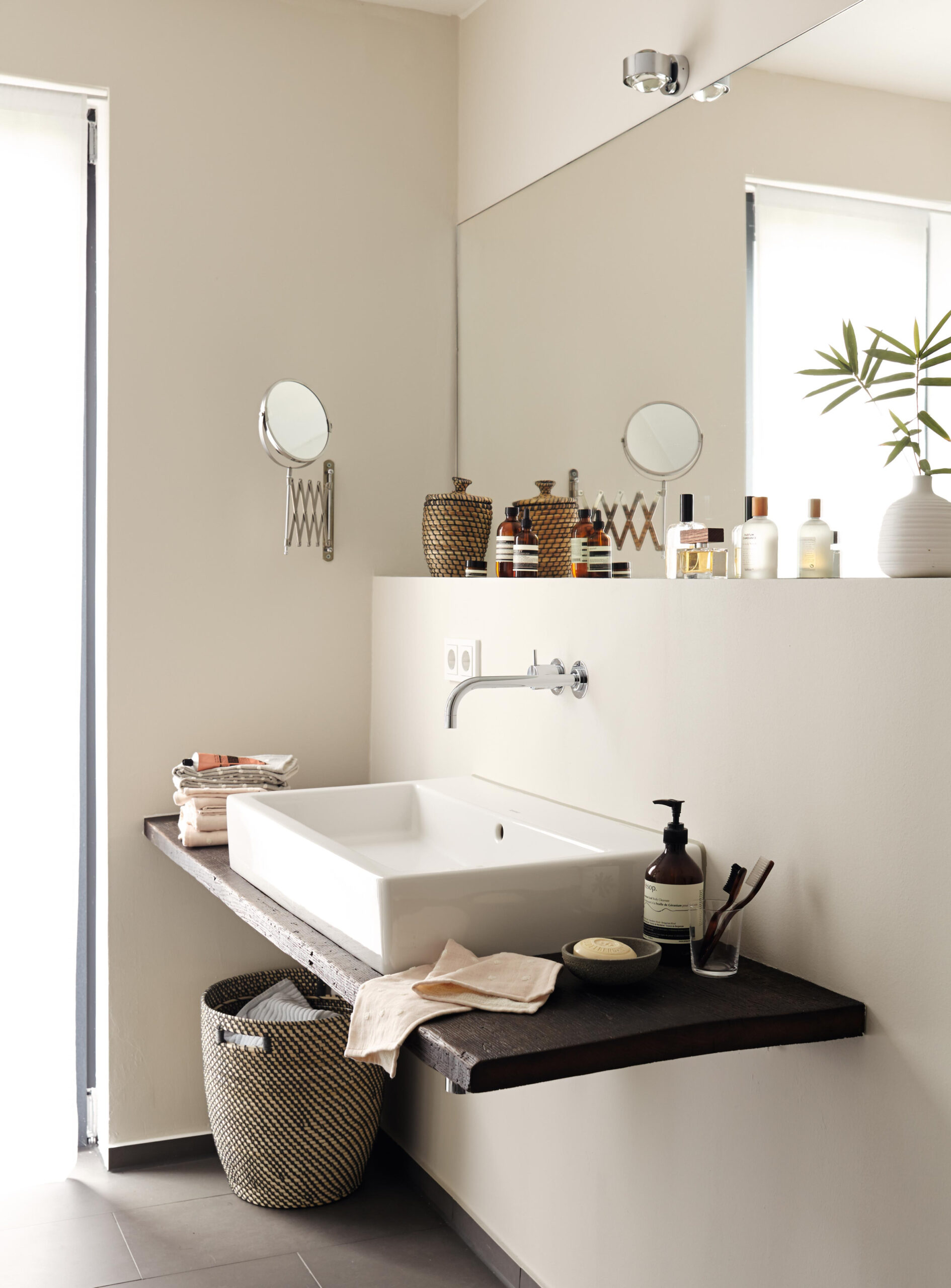 Badezimmer-Wandfarben für eine Wohlfühloase – Alpina Farben Badezimmer-Wandfarben für eine Wohlfühloase – Alpina Farben