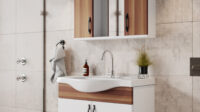 Badezimmer-Schick Im Bauhaus-Stil