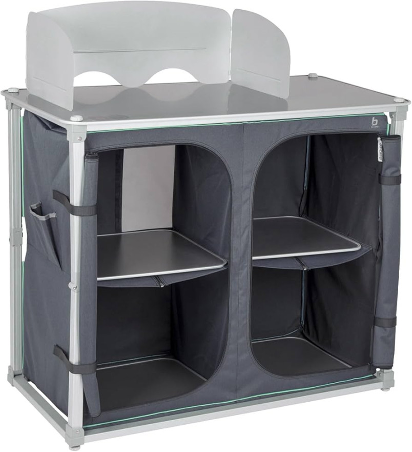 Bo-Camp Quick Up Camping Reise Küche Küchen Box Zelt Falt Schrank Windschutz Alu : Amazon Bo-Camp Quick Up Camping Reise Küche Küchen Box Zelt Falt Schrank Windschutz Alu : Amazon