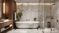 Marmor-Bad: Modern Und Schick